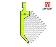 Serise 5 Durama Gooseneck Punch para freno de prensa hidráulica 