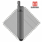 Serise 10 Durama Gooseneck Punch para freno de prensa hidráulica 