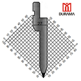 Serise 4 Durama Gooseneck Punch para freno de prensa hidráulica 